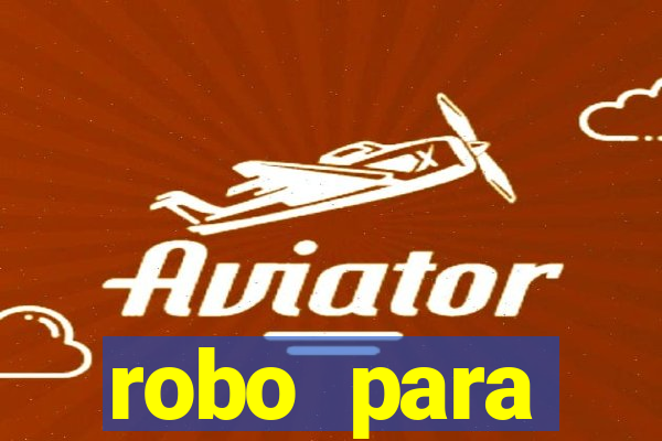 robo para plataforma de jogos